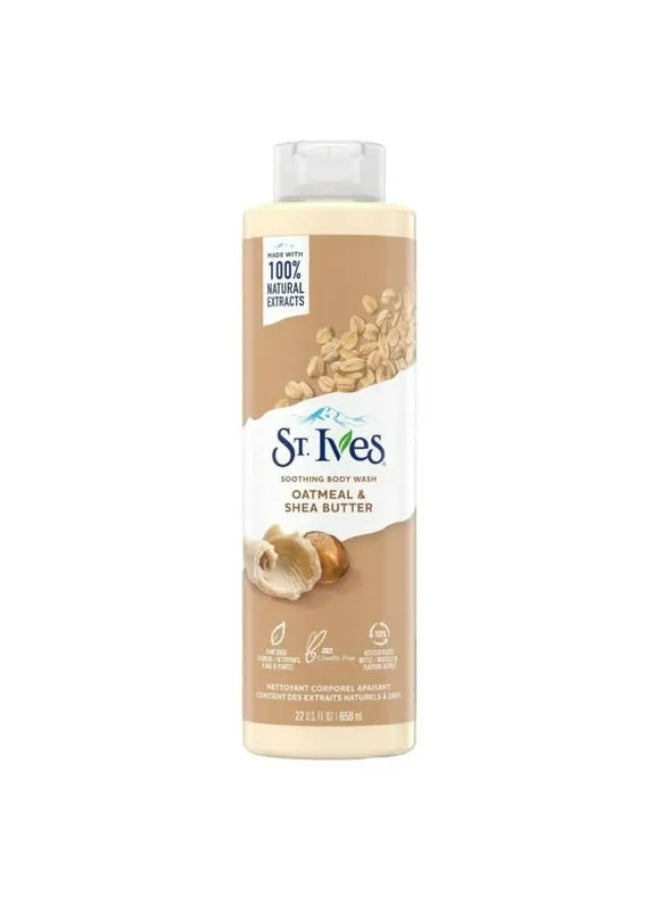 St. Ives Soothing Body Wash Oatmeal & Shea Butter 650ml