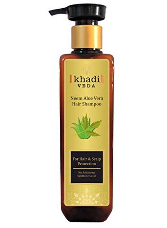Khadi Veda Neem & Aloe Vera Hair Shampoo 200Ml Each (Pack Of 1) - Image 2