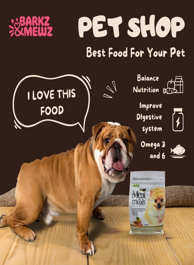 جرهاي طعام الكلاب جيرهاي ميت آز ميلز، دجاج صالح للاستهلاك البشري، 500 غرام، أصلي 100%، يُباع بواسطة باركز آند ميوز (1، وصفة دجاج) - Image 3