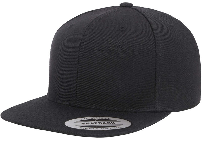 FLEXFIT YP Classics Premium Snapback Cap Black - Image 2