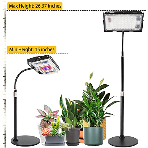LBW Grow Light for Indoor Plants, Full Spectrum Desk LED Plant Light, Small Grow Lamp with On/Off Switch, Height Adjustable, Flexible Gooseneck, Ideal for Indoor Growth - Image 5