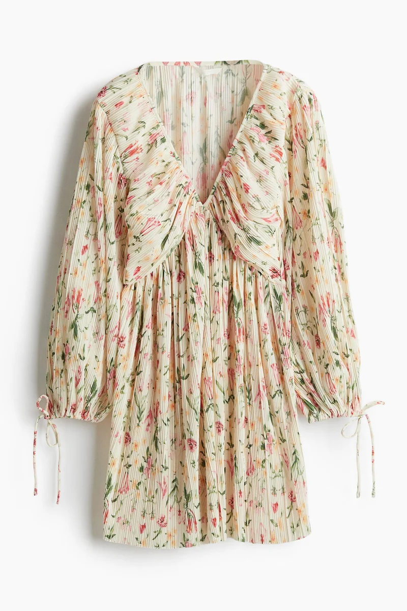 H&M Plissé dress
