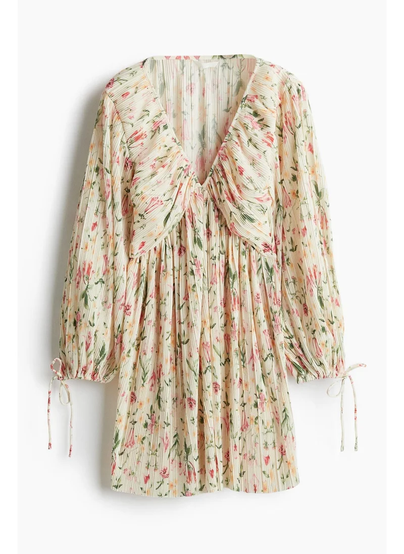 H&M Plissé dress