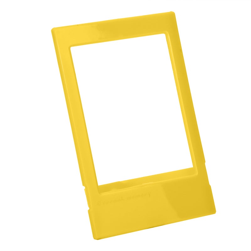 1PCS Mini Desk Photo Frame Photos Picture Holder for Fujifilm Instax Polaroid (Yellow) - Image 1