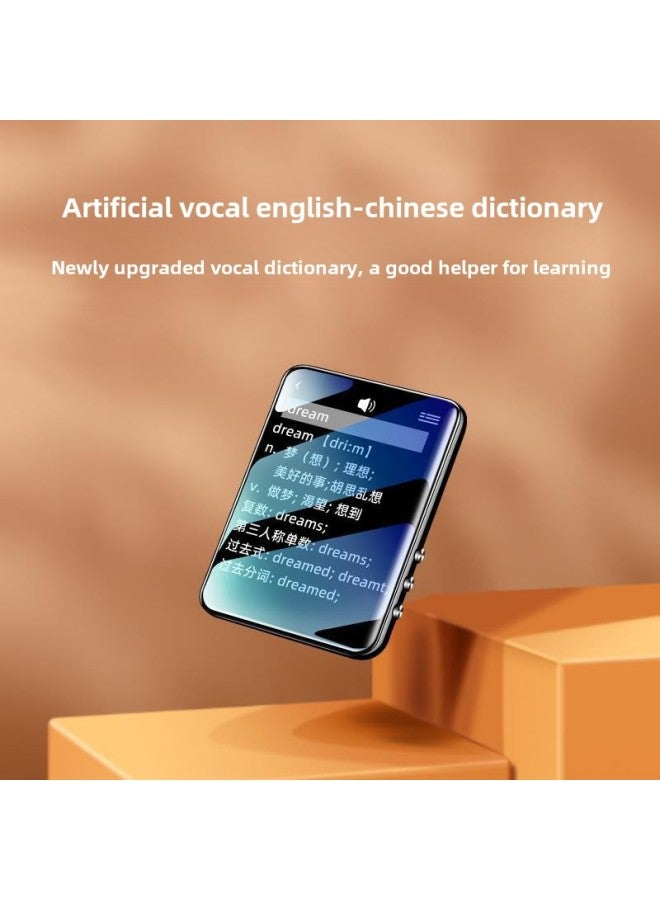 Dongda Meitin Full Screen Mp3mp4 Walkman Student Edition Bluetooth High School Special Touch Screen P3 Broadcast Wholesale-Body Color:[do Not Shoot With Reminders]-Memory Capacity:128gb Learning Edition [no Novel Video Function] - Luxury Gift Pack + High-fidelity Metal Hifi Headphones  - Image 4