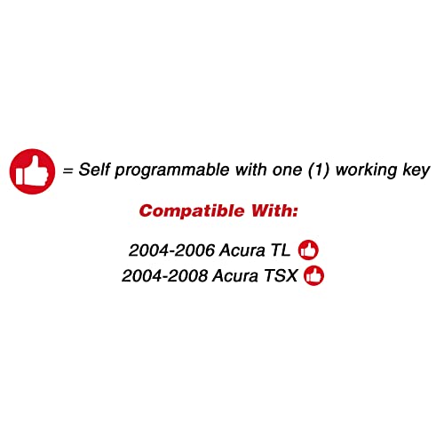 KeylessOption Keyless Entry Remote Control Car Key Fob Replacement for OUCG8D-387H-A (Pack of 2) - Image 4