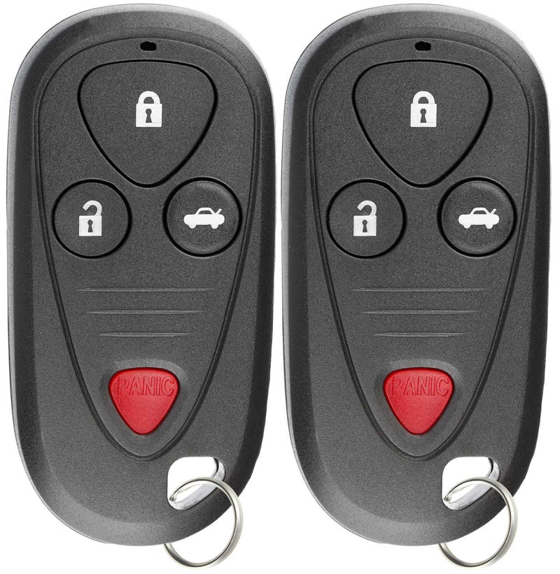 KeylessOption Keyless Entry Remote Control Car Key Fob Replacement for OUCG8D-387H-A (Pack of 2) - Image 1