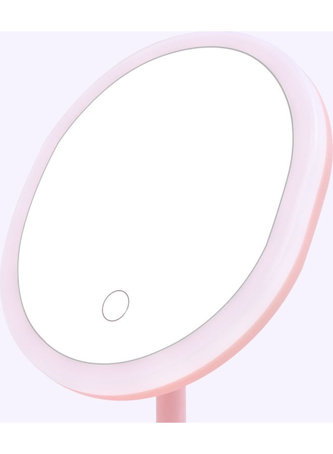 نيبمينينت مرآة مكياج بمصباح قابل للشحن وردي - Image 2
