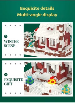 LOOPITYS 2308 Christmas House Mini Block Set - Miniature Toy Block Model Set - Children, Teenagers, and Adult Education Building Model Gift  - Image 5
