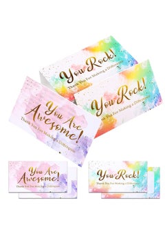 Y&D Thank You Cards, You'Re Awesome Colorful Note Cards Recognition Postcards Children'S Reward Incentive Small Suitable for Volunteers Nurses Doctors Teachers Students Etc. (200 Cards)  - Image 1