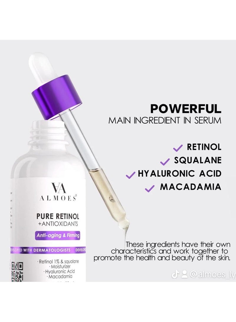 الموس سيروم الريتينول بنسبة ١٪ والسكوالين ٣٠ مل - Image 3