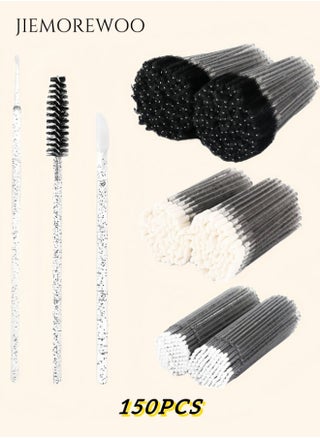 Glitter Crystal Black-150pcs