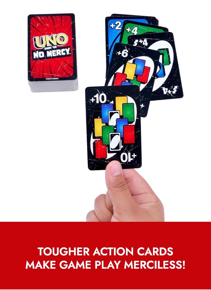 Generic - UNO Show ‘em No Mercy Card Game Adults & Family Night, Parties and Travel - Image 1