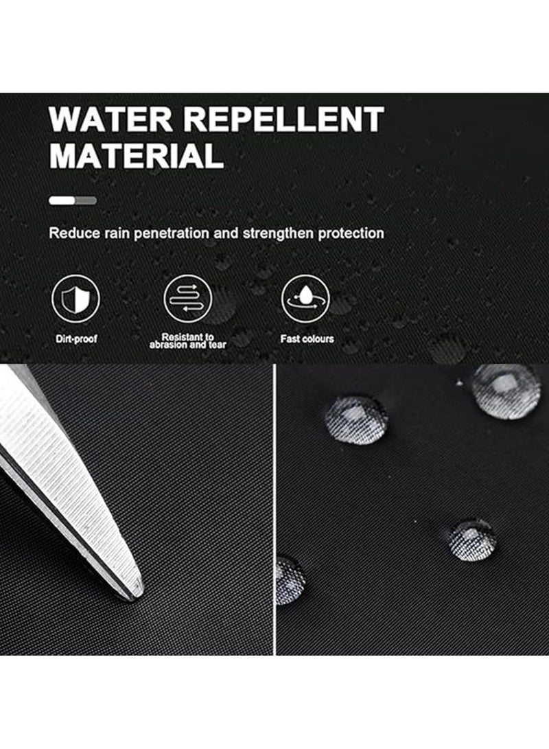 حقيبة ظهر كاجوال مزدوجة الكتف عالية الجودة مقاومة للماء مع منفذ شحن USB متعددة الوظائف للسفر والكمبيوتر المحمول مقاس 15.6 بوصة والكلية والأمتعة وحقيبة ظهر رياضية للنساء والرجال - 45×30.5×15 سم - Image 4