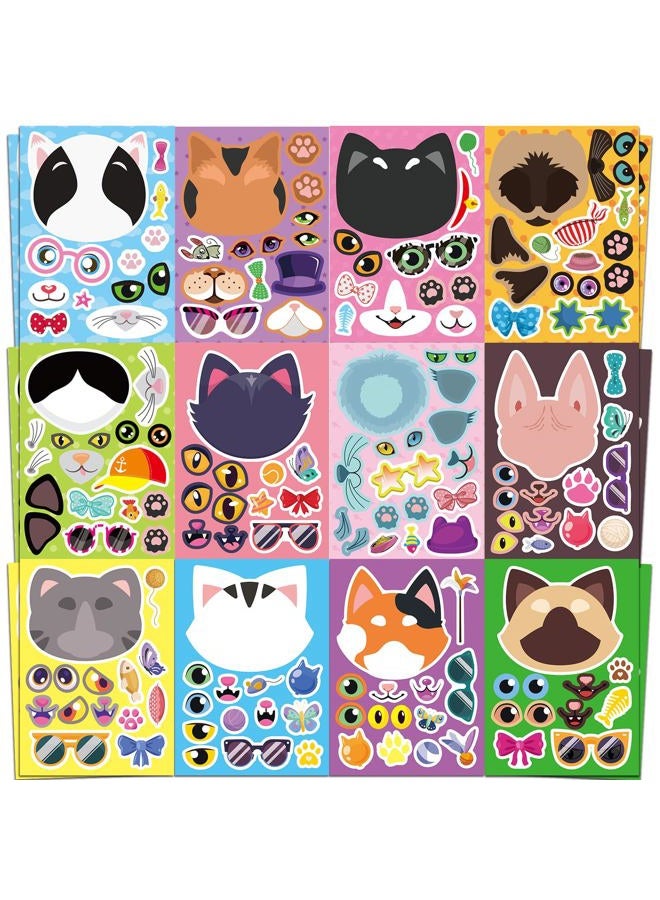 Ozepao Cat Make a Face Stickers - Image 1
