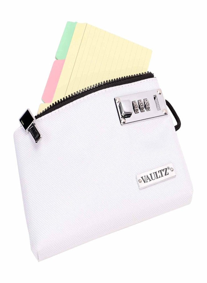 فولتز حقيبة ملحقات القفل من Vaultz، 5 × 8 بوصات، أبيض (VZ03988) - Image 2