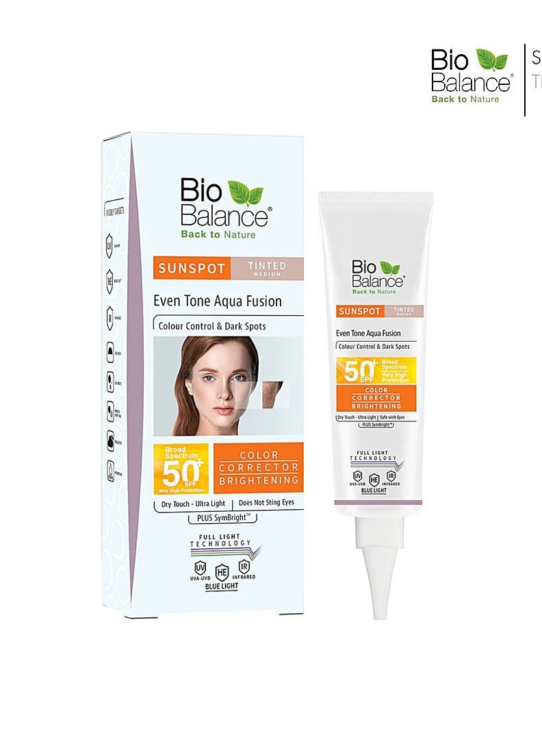 Biobalance Sunspot [Spf50+] Even Tone Aqua Tinted 40 Ml