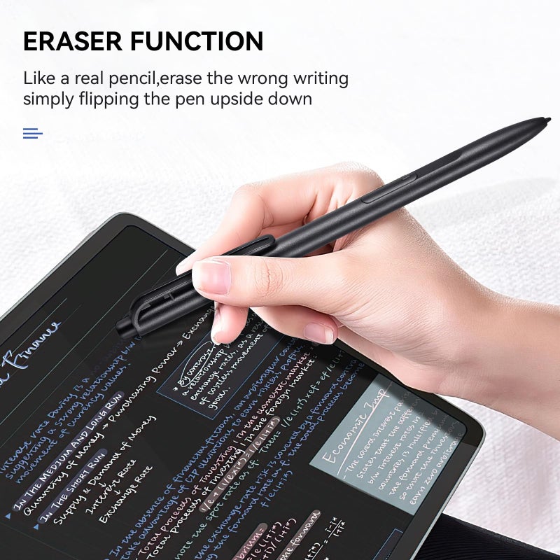 Fondpen EMR Stylus Compatible with Remarkable 2 Pen with Eraser, Replacement Pen for Remarkable 2 Tablet/Remarkable Device, 4096 Pressure Levels, Palm Rejection(Includes 2 Pen Tips) - Image 5