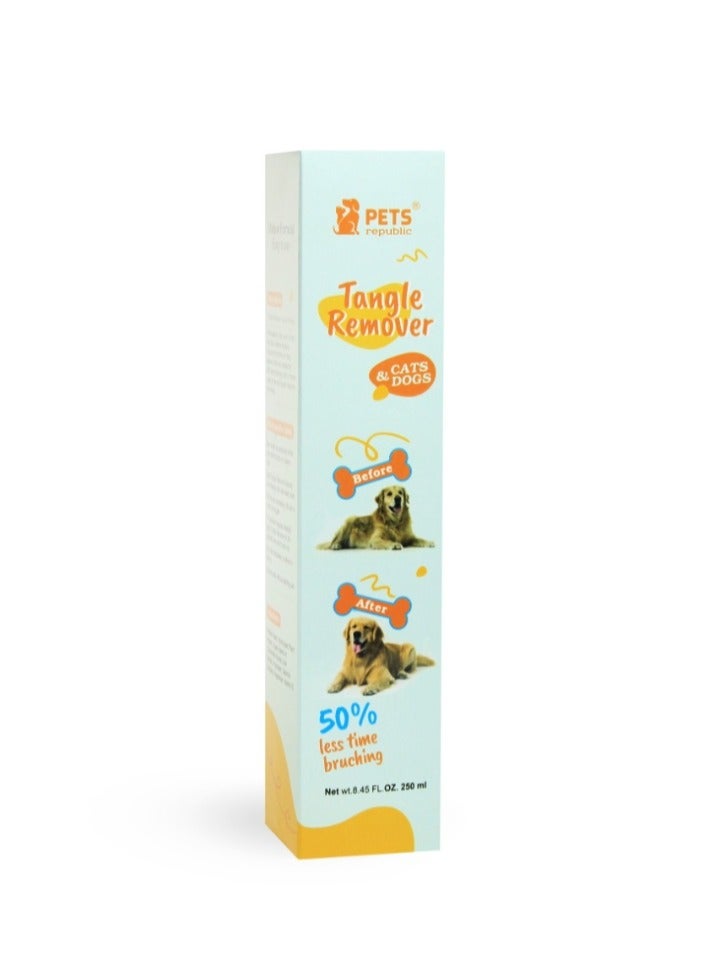 بخاخ مزيل التشابك من بيتس ريبابليك للكلاب والقطط، 250 مل