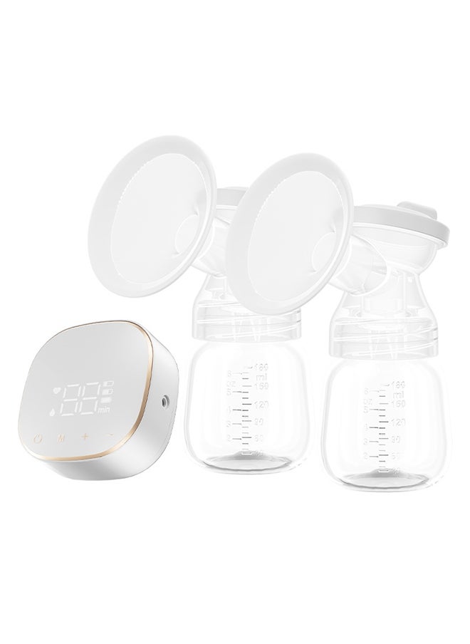 kiddoz New Electric Bilateral Smart And Convenient Fully Automatic Large Suction Breast Pump  - Image 1