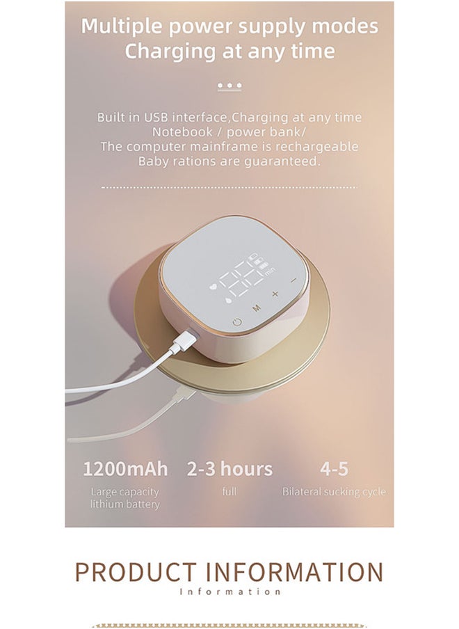 kiddoz New Electric Bilateral Smart And Convenient Fully Automatic Large Suction Breast Pump  - Image 4