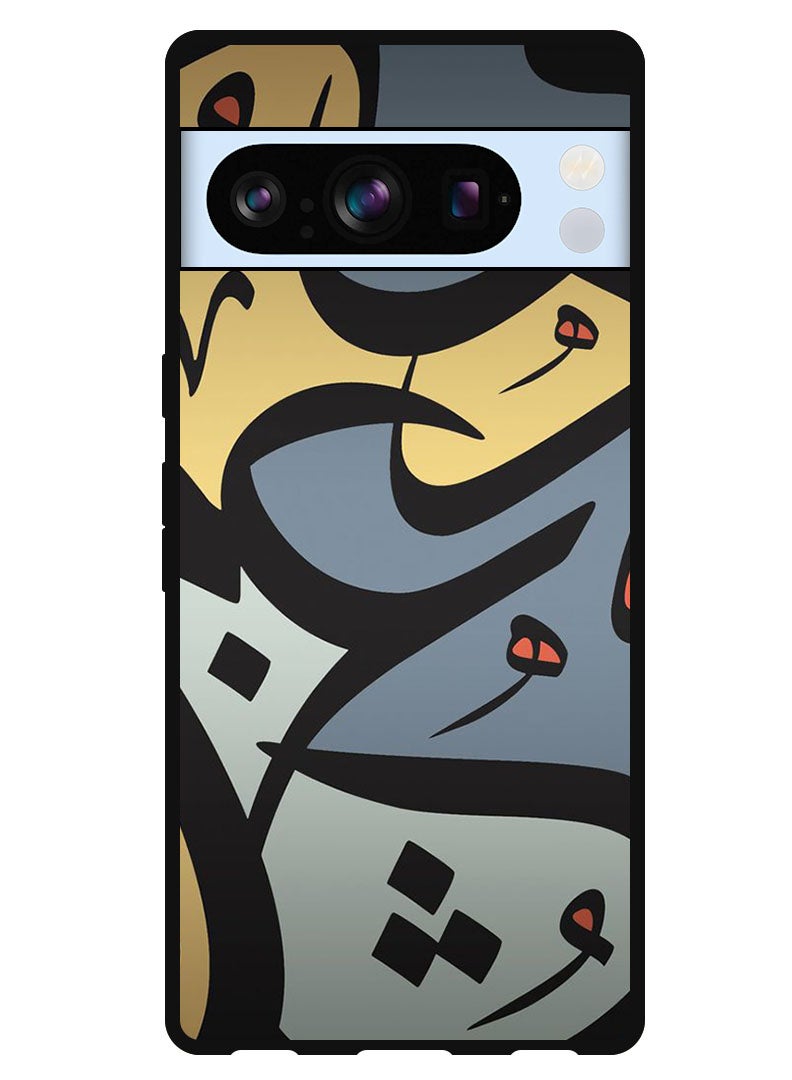 Theodor Protective Case Anti Scratch Shock Proof Bumper Cover For Google Pixel 8 Pro Caligraphy 1 - Image 1