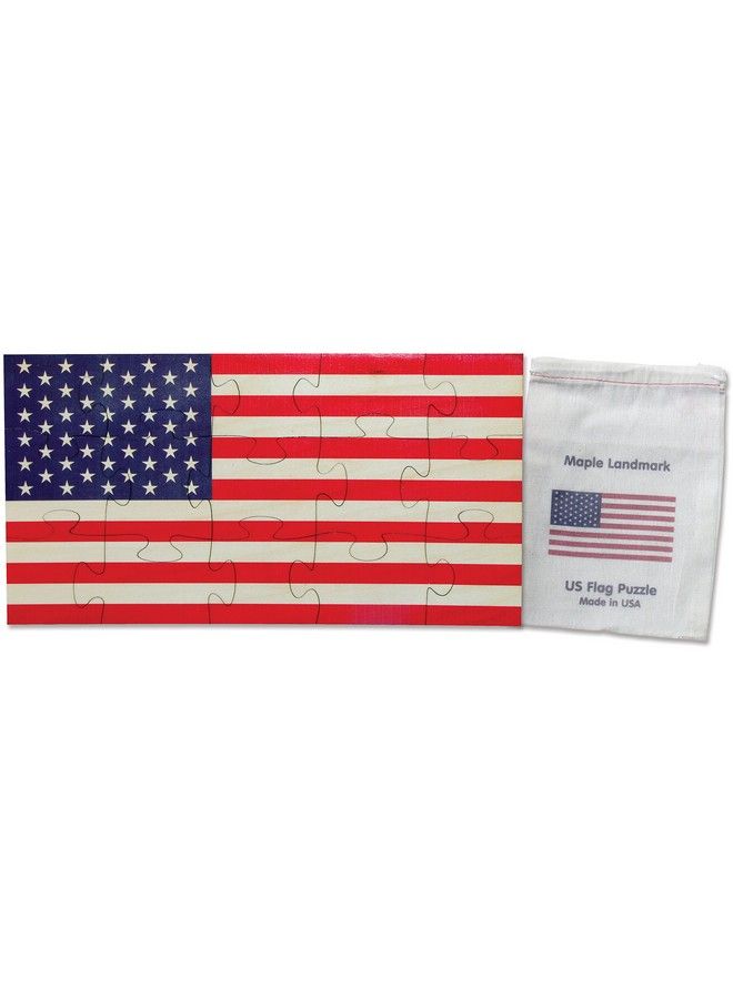 Flag Shaped Puzzle Made In Usa - Image 3