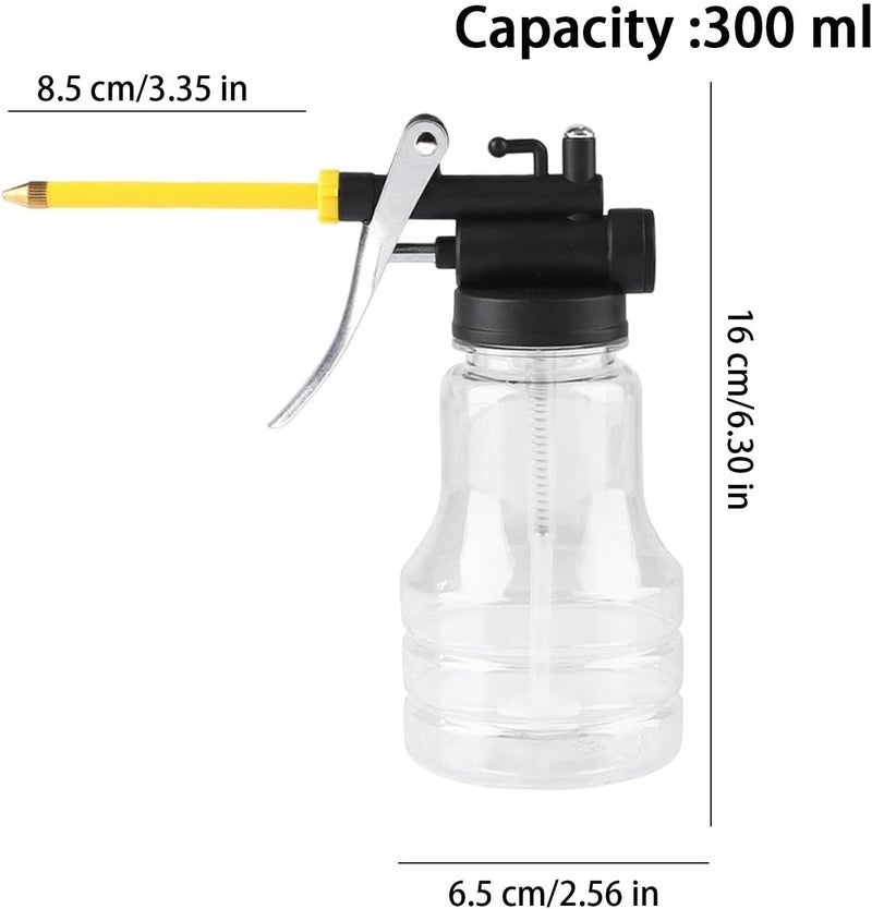 Oil Can with Spout | Handheld Engine Oil Dispenser Can Dispenser | Portable Oil-Feeding Cans High Pressure Oiler for Home Repair Shops - Image 5