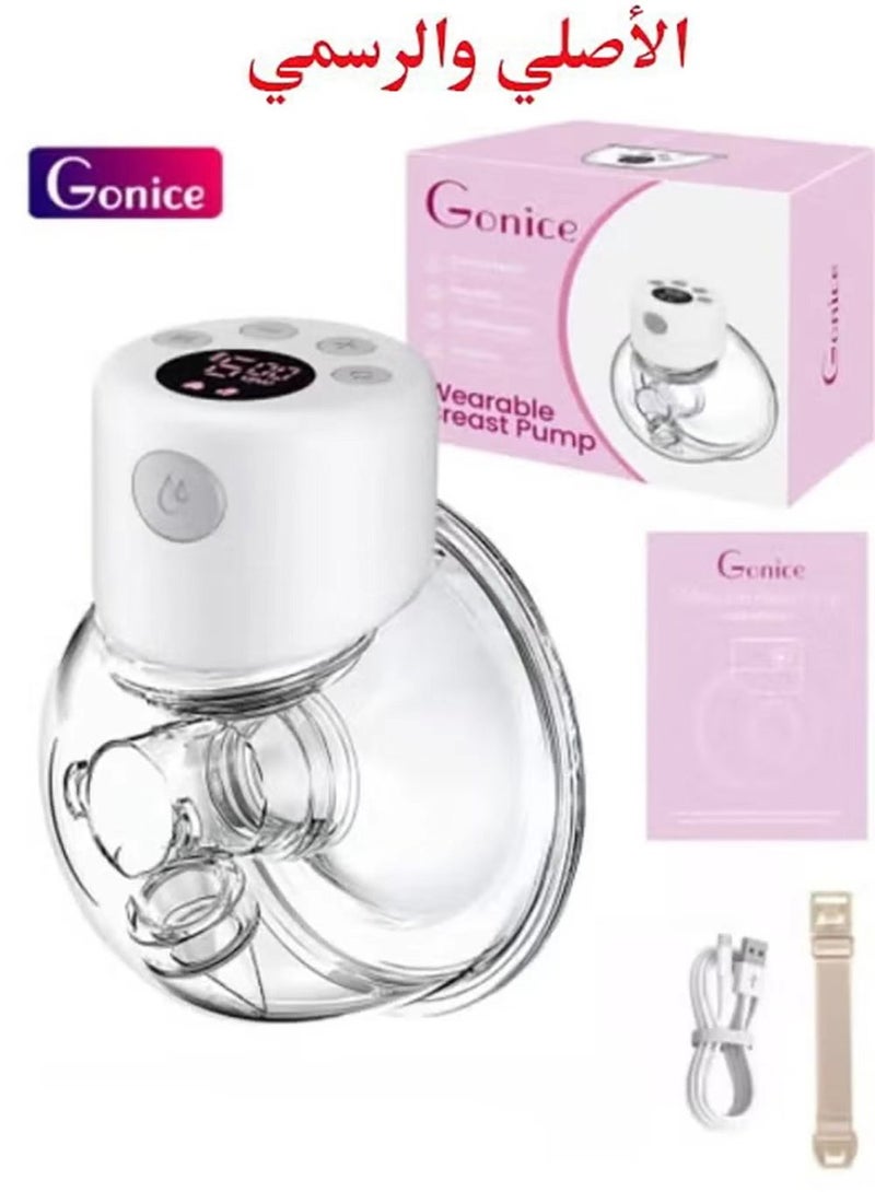 جونيس مضخة حليب كهربائية مفردة قابلة للارتداء بدون استخدام اليدين - Image 1