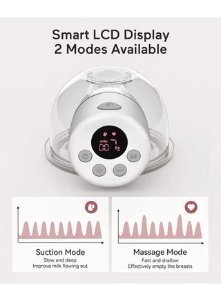 Hands Free Wearable Electric Breast Single Pump - view 2