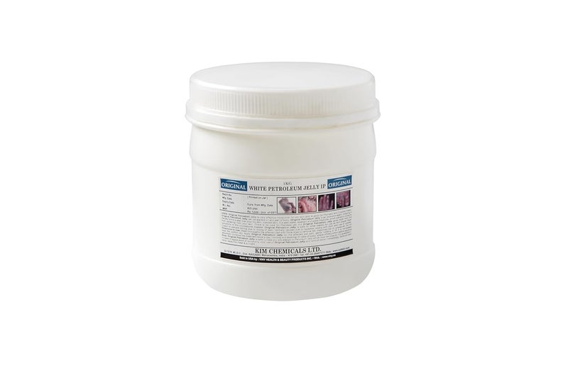 ORIGINAL White Petroleum jelly IP  1 Kg 100 Pure and Safe No smell pH 55 No skin allergy for Psoriasis cracked heels chapped lips Diaper Rash Dry Skin Bruises small burns  Exp 5 yrs - Image 2