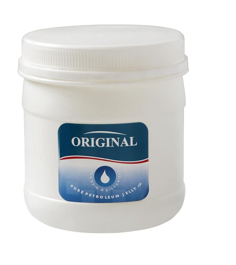 ORIGINAL White Petroleum jelly IP  1 Kg 100 Pure and Safe No smell pH 55 No skin allergy for Psoriasis cracked heels chapped lips Diaper Rash Dry Skin Bruises small burns  Exp 5 yrs - Image 1