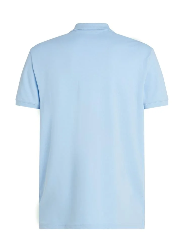 Calvin Klein Jeans Monologo Short Sleeve Polo