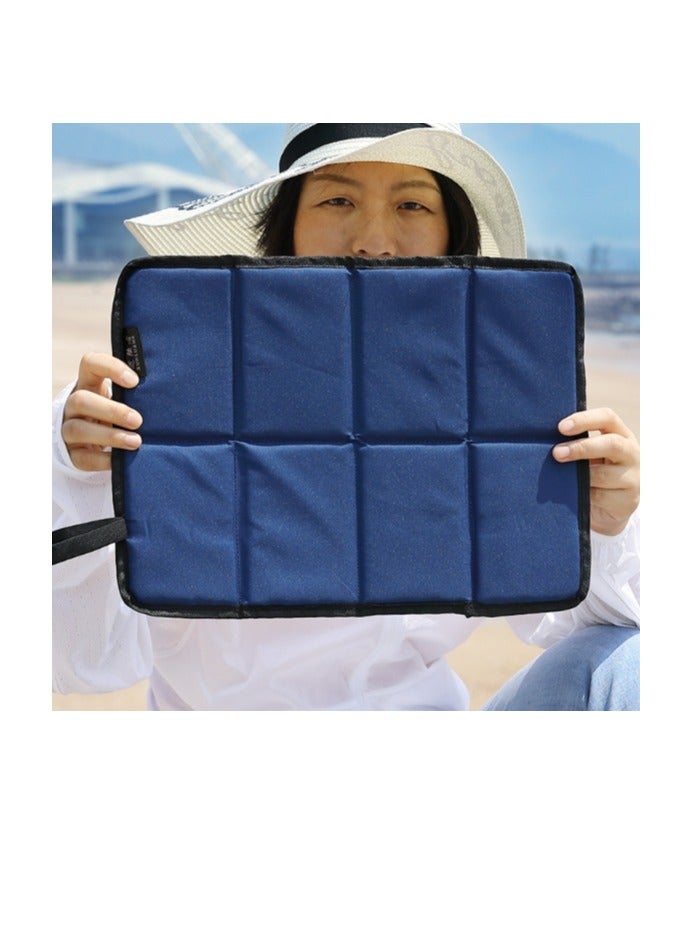 OASIS-TH Foldable Seat Cushion Portable Lightweight Beach Mat, Folding Seat Cushion Moisture-proof Sit Pads Mat Oxford Cloth Cushion Heat-Insulating Seat Pads Beach Pad Outdoor Camping - Image 3