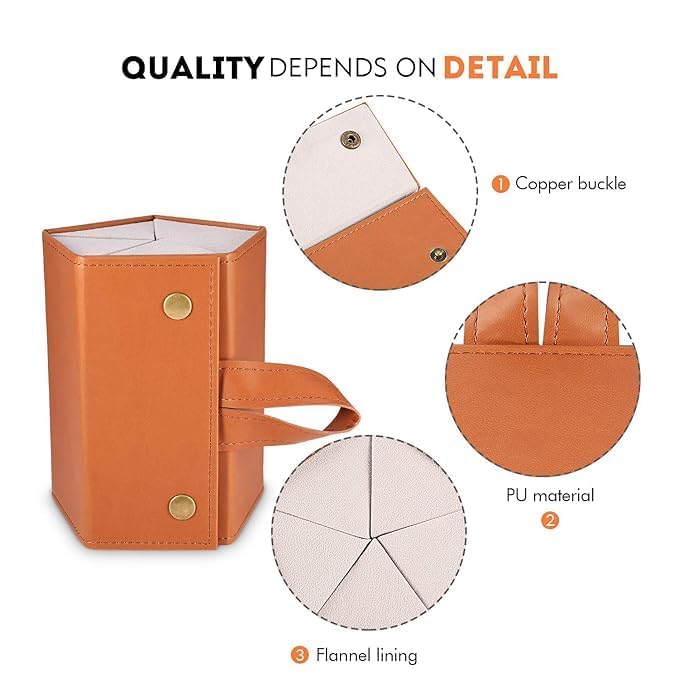 HEMIZA Sunglasses Organizer with Slots Travel Glasses Case Storage Portable Sunglasses Organizer Box Sunglass Box Goggles Organiser Box Sunglasses Case for Men Women - Image 3