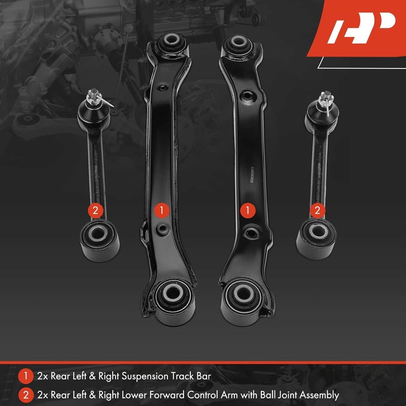 A-Premium Rear Lower Forward Control Arm Set - Image 3