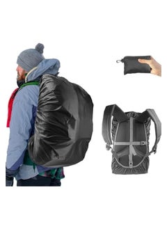 erorex Waterproof Backpack Rain Cover,Ultralight Compact Portable, Upgraded Triple Waterproofing, Antislip Cross Buckle Strap, for Hiking, Camping, Biking, Outdoor, Traveling  - Image 1