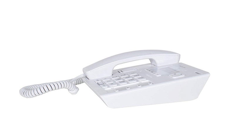 Alcatel T-56 White Corded Landline Phone with Caller id & Hand Free Function (Pack of 2) - Image 4