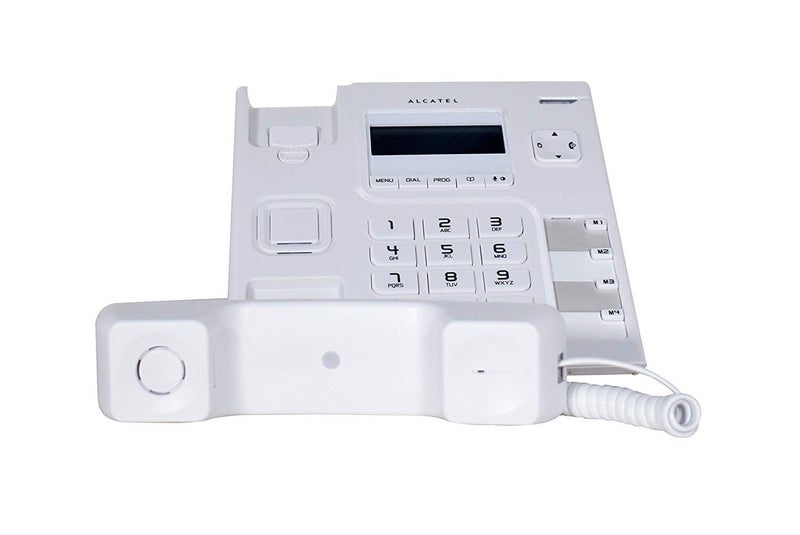 Alcatel T-56 White Corded Landline Phone with Caller id & Hand Free Function (Pack of 2) - Image 5