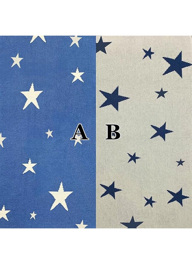 Riolio - Soft and Warm Breathable Cotton Baby Blanket, Children's Storage Blanket for Crib and Stroller, 100*80 cm - Image 1