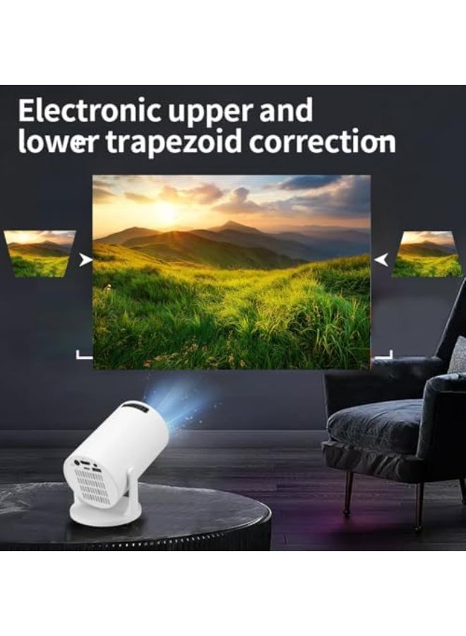 Portable Mini Projector with Wi-Fi and Bluetooth, 1080P Supported LED Movie Projector with 270° Adjustable Stand and Keystone Correction - Image 5