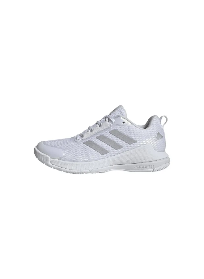 Adidas  Novaflight 2 W White Indoor Shoes  | Best Price UAE