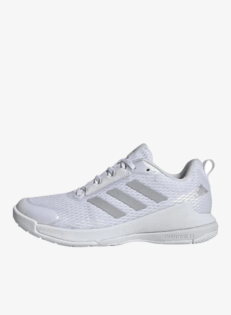 Adidas  Novaflight 2 W White Indoor Shoes  | Best Price UAE