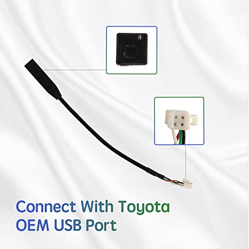 ViaBecs for Toyota Stereo Wiring Harness Kit for Corolla RAV4 Camry 4Runner Prado Tundra, Highlander Plug&Play Connector with CANBUS Adapter, Supports JBL, Backup or 360 Camera SWC - Image 5