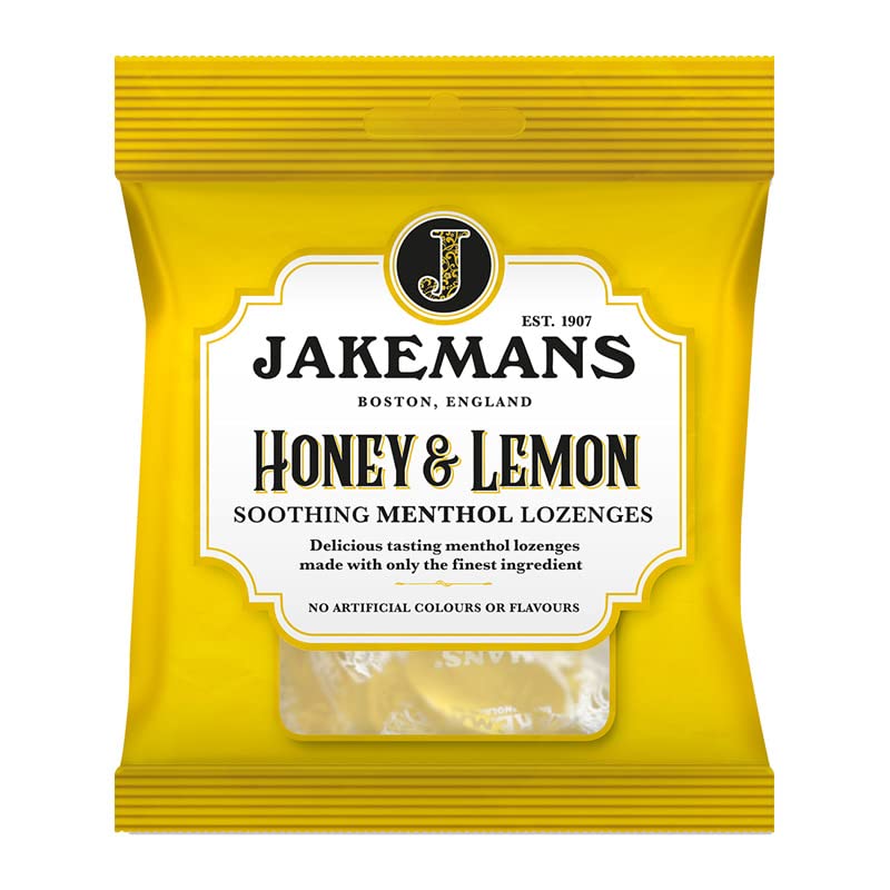 Jakemans Jakemans Lozenges Honey Lemon Menthol Pack of 4 - Image 5