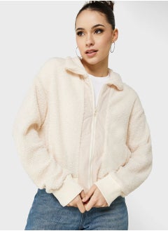 Shearling Zipper Jacket
