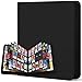 Zofly Trading Card Binder 12 Pocket Zipper Binder Card Album Holds 720 Cards 30 Pack AcidFree Pages with Side Loading Premium Leather Cover Card Folder for TCGMTGSports Cards Collection Black - Image 3