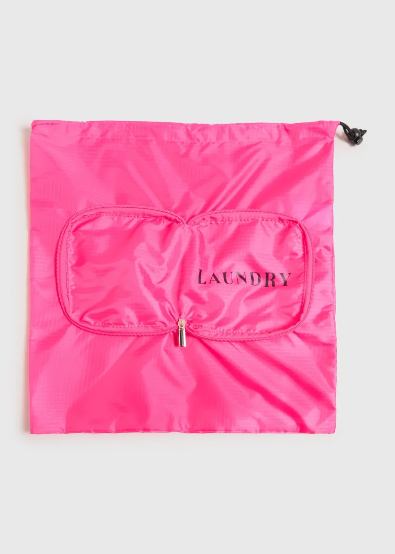 Matalan Pink Laundry Bag