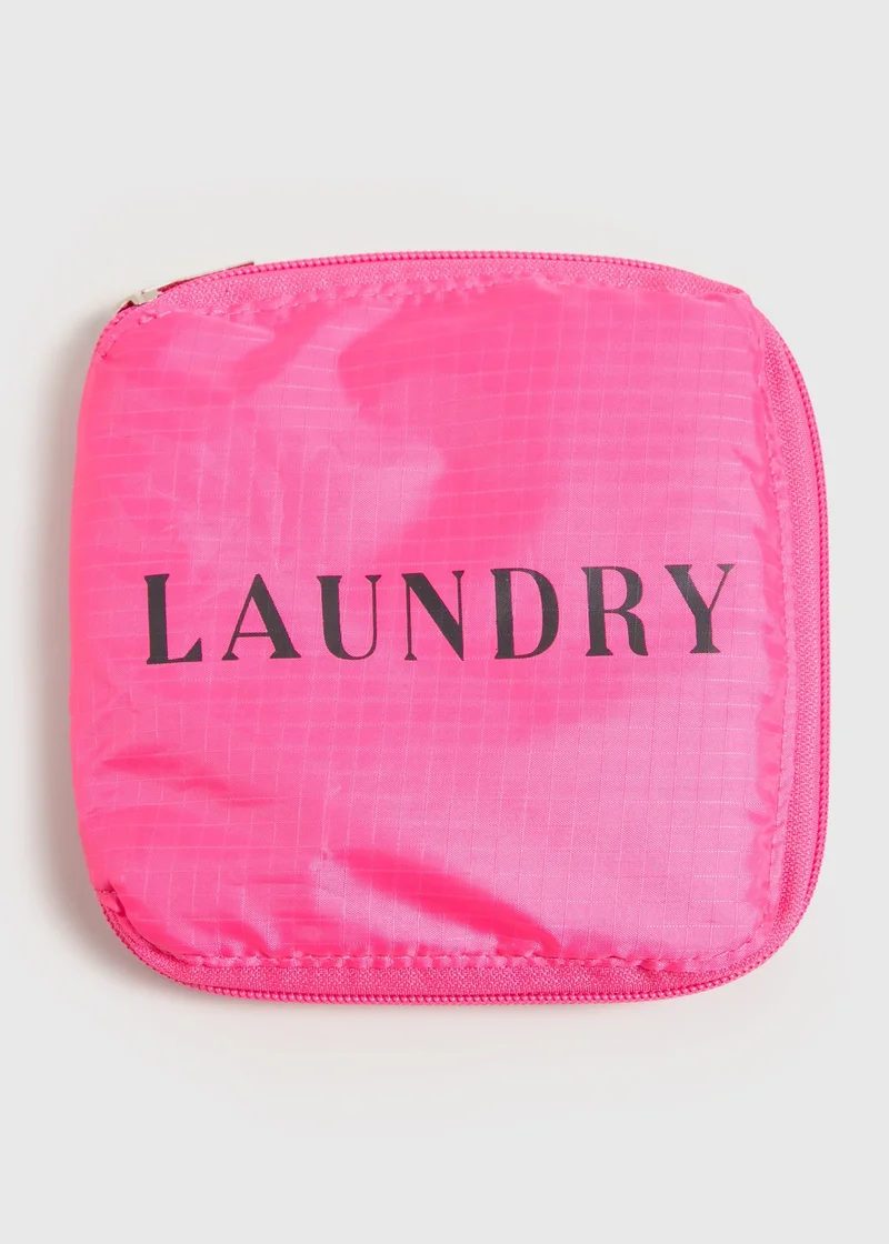Matalan Pink Laundry Bag