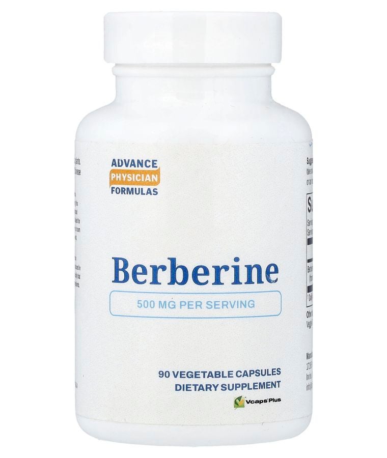 Advance Physician Formulas Berberine 500 mg 90 Vegetable Capsules